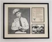 Don Knotts Autographed & Framed 7x8 Photo