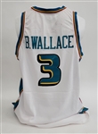 Ben Wallace c. 2000-01 Detroit Pistons Game Used Jersey w/ Dave Miedema LOA