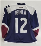 Jerome Iginla Colorado Avalanche Game Issued & Autographed Jersey w/ Letter of Provenance