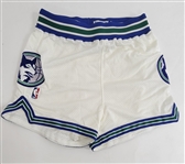 1989 Minnesota Timberwolves Game Used Shorts From Inaugural Season