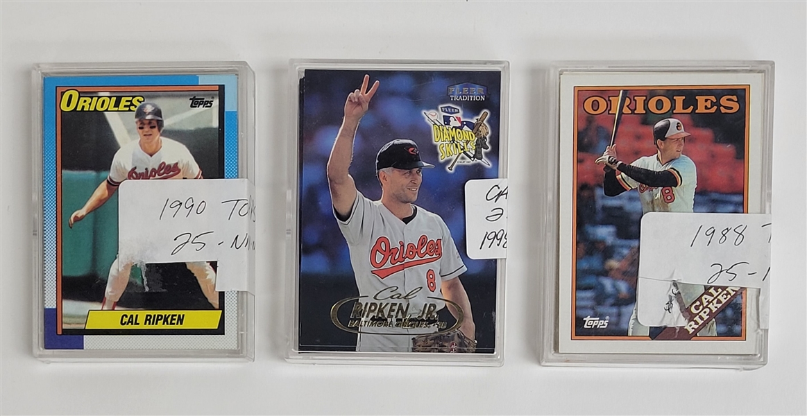 Lot of 75 Mint Condition Cal Ripken Jr. Cards