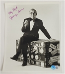 George Burns Autographed 8x10 Photo Beckett