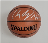 Clyde Drexler Autographed Spalding Basketball Beckett