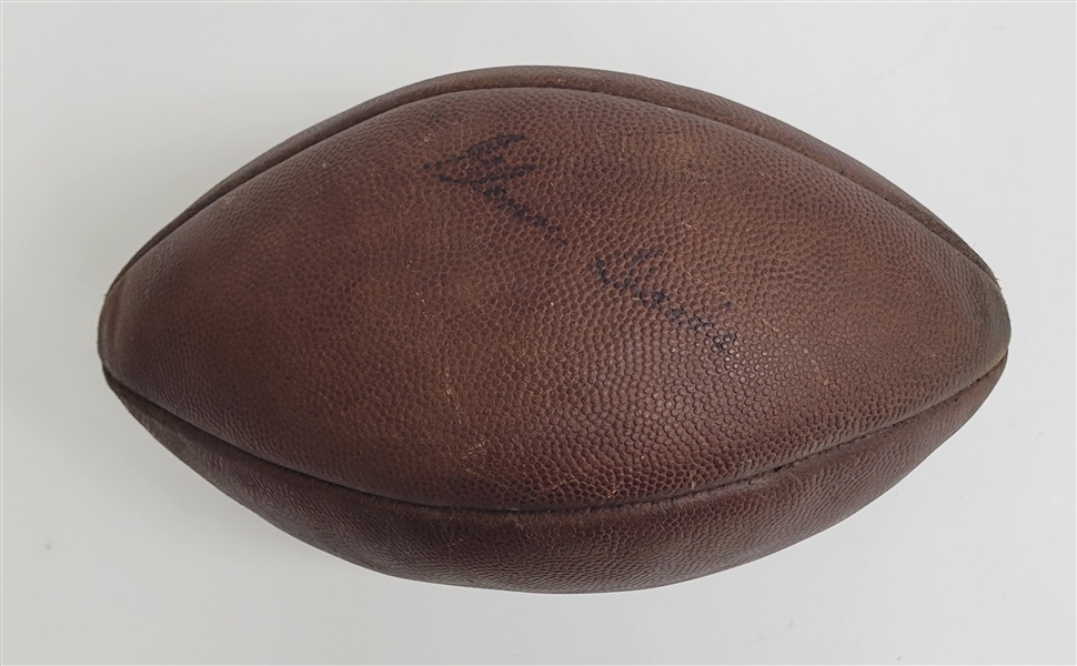 Glenn Davis Autographed "The Duke" Football Beckett