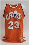 LeBron James Autographed Cleveland Cavaliers Mitchell & Ness 1986-87 HWC Jersey LE #13/123 w/ Beckett LOA