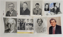 Lot of 24 Basketball Coaches, Executives, & Agents Autographed 8x10 Photos w/ Detailed Letter of Provenance