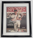Ted Williams Autographed & Framed Sports Illustrated Cover UDA