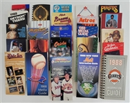 Complete Set of 1988 Baseball Media Guides
