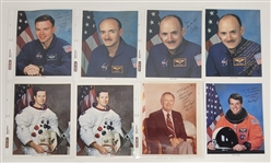 Lot of 31 Astronauts Autographed 8x10 Photos w/ Letter of Provenance