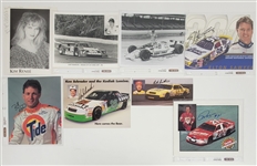Lot of 26 Racecar Related Autographed 8x10 Photos w/ Letter of Provenance