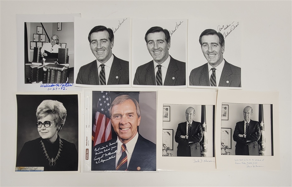 Lot of 49 Political Office Related Autographed 8x10 Photos w/ Letter of Provenance