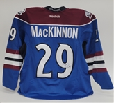Nathan MacKinnon Colorado Avalanche Game Issued & Autographed Jersey w/ Letter of Provenance