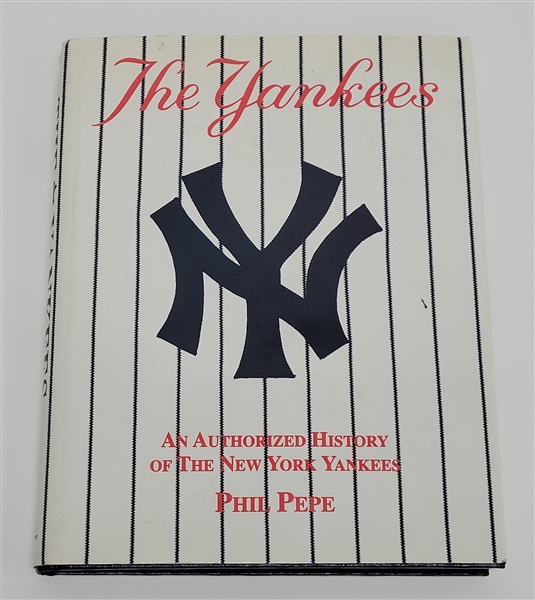 New York Yankees History Book w/ 106 Signatures Including Joe DiMaggio Beckett LOA