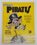 1960 Pittsburgh Pirates World Series Official Program