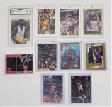 Michael Jordan, Kobe Bryant, & Shaquille ONeal Card Collection