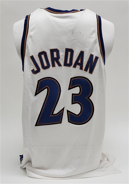 Michael Jordan 2001-02 Washington Wizards Game Used Jersey w/ Dave Miedema LOA