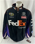 Denny Hamlin NASCAR FedEx Racing Jacket - Jumpman Branding Edition