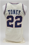 Andrew Toney c. 1986-88 Philadelphia 76ers Team Issued Jersey w/ Dave Miedema LOA