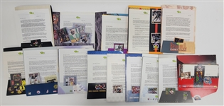 Collection of Early 1990s Classic Cards Media/Vendor Kits w/ Press Release & Order Forms