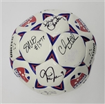2004 USA Womens Soccer Team Signed Soccer Ball w/ Mia Hamm & Brandi Chastain