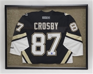 Sidney Crosby Autographed & Framed Pittsburgh Penguins Jersey