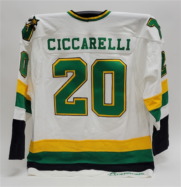 Dino Ciccarelli Early 1980s 1 Of 1 Minnesota North Stars Jersey w/ Letter of Provenance