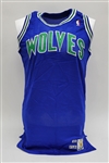 1989 Minnesota Timberwolves Game Issued Jersey From Inaugural Season