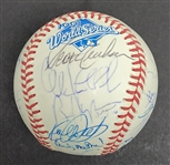 1991 Minnesota Twins Team Signed World Series Baseball w/ JSA LOA