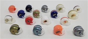 Collection of 1970s NFL Miniature Helmets