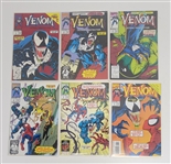 "Venom" Vintage Comic Book Collection (6)
