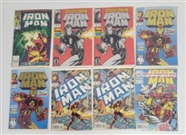 "Iron Man" Vintage Comic Book Collection (8)