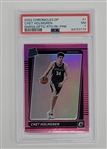 Chet Holmgren 2022 Chronicles DP Donruss Optic Rated Rookie - Pink #1 Rookie Card PSA 7