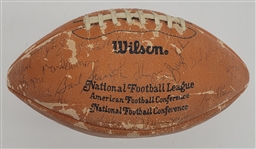 1981 Green Bay Packers Team Signed Football w/ Bart Starr Beckett LOA