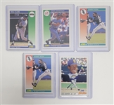 Lot of (5) 1992 Score Baseball Cards