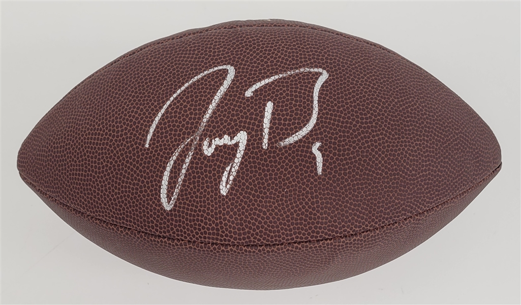 Joe Burrow Autographed Wilson NFL Football PSA/DNA