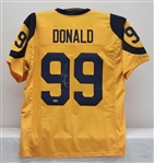 Aaron Donald Autographed Custom Jersey PSA/DNA