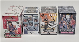 Lot of 9 Factory Sealed 2021-22 Panini Basketball Blaster Boxes