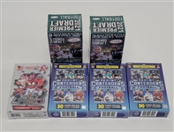 Lot of 6 Factory Sealed 2021 Football Blaster & Hanger Boxes