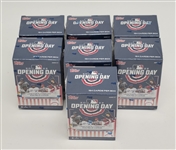 Lot of 7 Factory Sealed 2022 Topps Baseball Opening Day Blaster Boxes