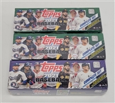 Lot of 3 Factory Sealed 2021 Topps Baseball Complete Sets