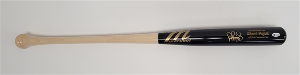 Albert Pujols Autographed Marucci Bat Beckett