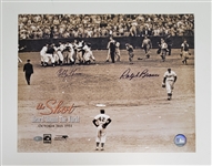 Bobby Thomson & Ralph Branca Dual Autographed 11x14 Photo