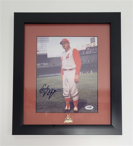 Early Wynn Autographed & Framed 8x10 Photo PSA/DNA