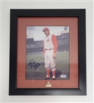 Early Wynn Autographed & Framed 8x10 Photo PSA/DNA