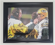 Brett Favre Autographed & Framed 16x20 Photo