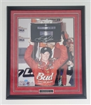 Dale Earnhardt Jr. Autographed & Framed 16x20 Photo