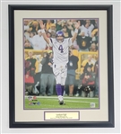 Brett Favre Autographed & Framed 16x20 Photo