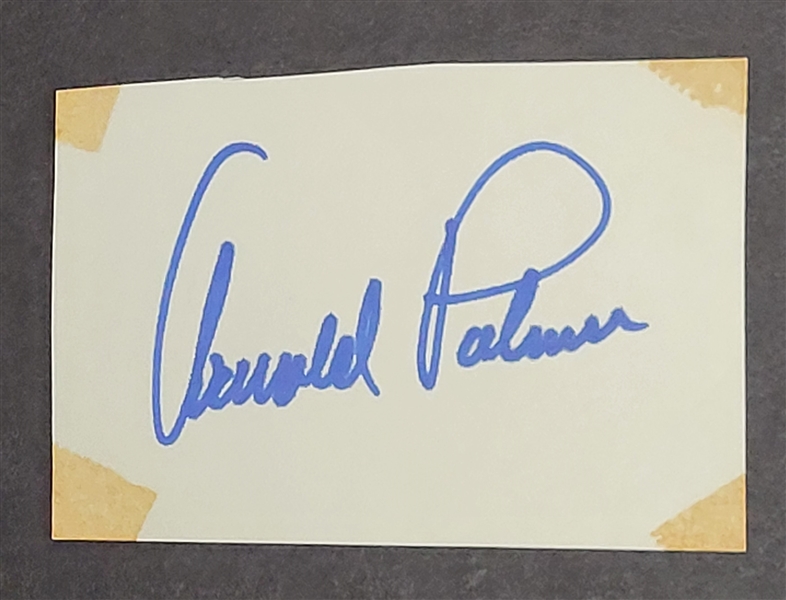 Arnold Palmer Autographed Cut Signature w/ Beckett LOA