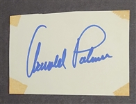 Arnold Palmer Autographed Cut Signature w/ Beckett LOA