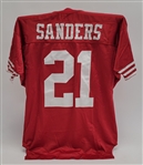 Deion Sanders 1994 San Francisco 49ers Game Used Jersey w/ Dave Miedema LOA